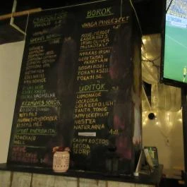 Fogadó Sport Pub, Budapest - Étlap/itallap