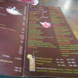 Folt Kávézó Szentendre - Étlap/itallap