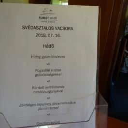 Forest Hills Hotel Étterme Zirc - Étlap/itallap