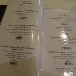 Forgó Étterem , Dunabogdány - Étlap/itallap