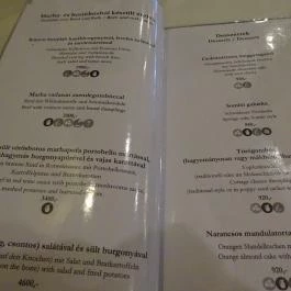 Forgó Étterem , Dunabogdány - Étlap/itallap