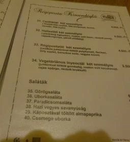 Régiposta Kisvendéglő