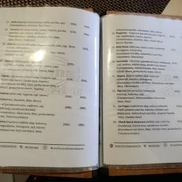 Fortuna Pizzéria, Sopron - Étlap/itallap