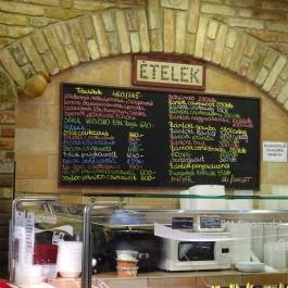 Főzelékfaló Ételbár - Árkád Budapest - Étlap/itallap