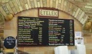 Főzelékfaló Ételbár - Árkád Budapest - Étlap/itallap