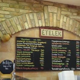 Főzelékfaló Ételbár - Árkád Budapest - Étlap/itallap