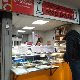 Főzelékvár - Fehérvári úti Vásárcsarnok Budapest - Belső