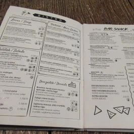 BB'z Bar & Grill Budapest - Étlap/itallap