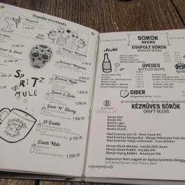 BB'z Bar & Grill Budapest - Étlap/itallap