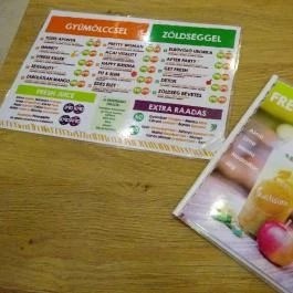 Fruitisimo - Allee Budapest - Étlap/itallap