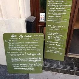 Fruska Bistro - Nádor utca Budapest - Étlap/itallap