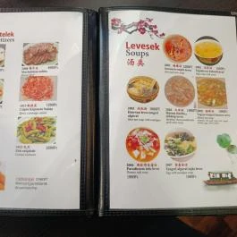 Fu Mester Étterem Budapest - Étlap/itallap