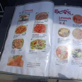 Fu Mester Étterem Budapest - Étlap/itallap