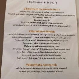 Furia Restobar, Budapest - Étlap/itallap