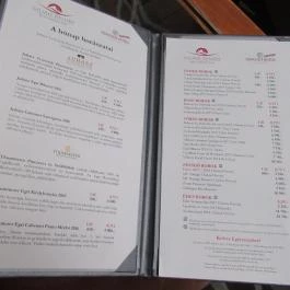 Furmint Drinkbár, Egerszalók - Étlap/itallap