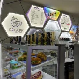 G2 Café Geek & Game Budapest - Belső