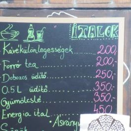 Galuska Kifőzde Budapest - Étlap/itallap
