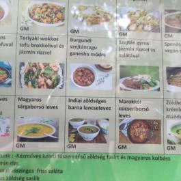 Ganesha Vega Ételbár Budapest - Étlap/itallap