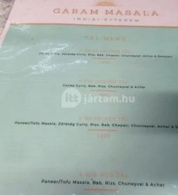 Garam Masala Indiai Büfé