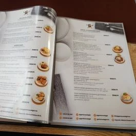 Garta Vendéglő Kapuvár - Étlap/itallap