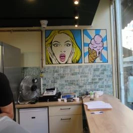 Gelateria Pichler Budapest - Belső