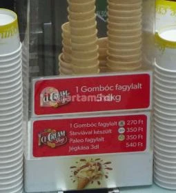 Gelato - Ice Cream Shop - Corvin Plaza