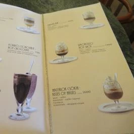 Gellért Hotel Eszpresszó Budapest - Étlap/itallap