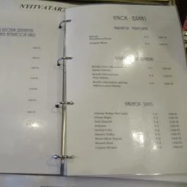 Gellért Söröző & Brasserie Budapest - Étlap/itallap