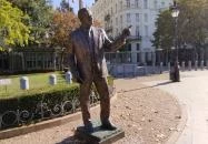 George Bush szobra Budapest