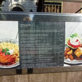 Gerbeaud Sörház, Budapest - Étlap/itallap