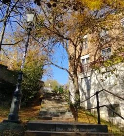 Glücklich Vilma lépcső