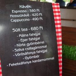 GomBRO'c Étterem Budapest - Étlap/itallap