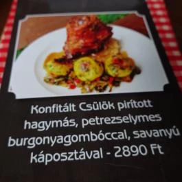 GomBRO'c Étterem Budapest - Étlap/itallap