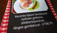 GomBRO'c Étterem Budapest - Étlap/itallap