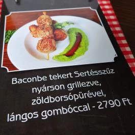 GomBRO'c Étterem Budapest - Étlap/itallap