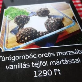 GomBRO'c Étterem Budapest - Étlap/itallap