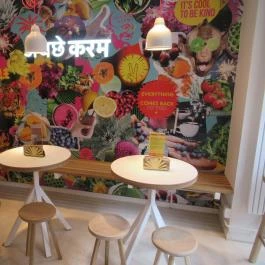 Good Karma Kitchen - Lövőház utca Budapest - Belső