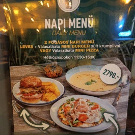 Goodbar Buda (Pizza & Burger) Budapest - Étlap/itallap
