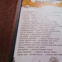 GoodSpirit Bar Budapest - Étlap/itallap