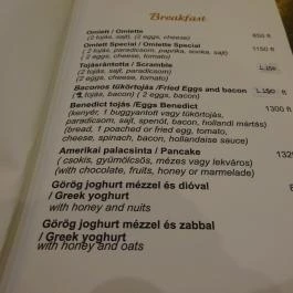 Gossip Coffee Budapest - Étlap/itallap