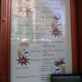 Gourmand Cafe, Restaurant & Lounge, Budapest - Étlap/itallap