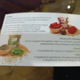 Govinda Csillaghegy - Vegán Étterem Budapest - Étlap/itallap