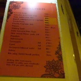 Govinda Vega Sarok Budapest - Étlap/itallap