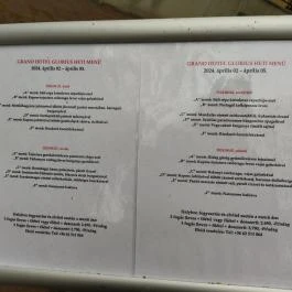 Grand Hotel Glorius étterme, Makó - Egyéb
