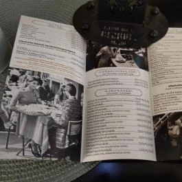 Grand Hotel Glorius étterme, Makó - Étlap/itallap