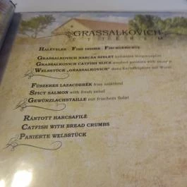 Harap a Kacsa Hatvan - Étlap/itallap