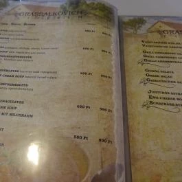 Harap a Kacsa Hatvan - Étlap/itallap