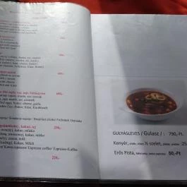 Grill Terasz Mezőkövesd - Étlap/itallap