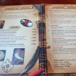 Gringo's Cantina Szeged - Étlap/itallap