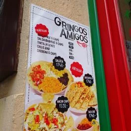 Gringos Amigos - Anker köz Budapest - Étlap/itallap